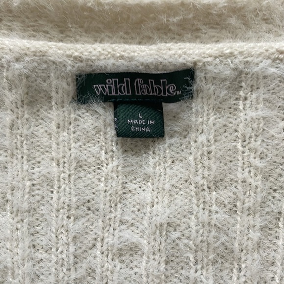 Wild Fable Cream Sweater - Picture 2 of 4